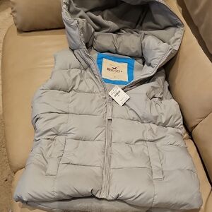 Womans Hollister Fullzip Vest